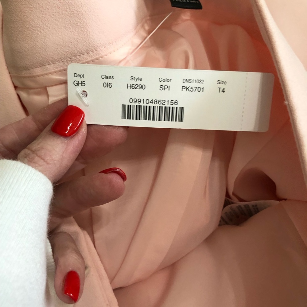 J. Crew Pink Straight Leg Pants with Sleek Silhouette - Picture 7 of 7